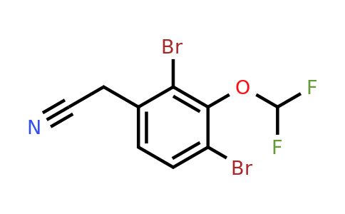1806293-69-5 | 2,4-Dibromo-3-(difluoromethoxy)phenylacetonitrile