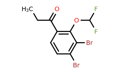 1806293-73-1 | 3',4'-Dibromo-2'-(difluoromethoxy)propiophenone