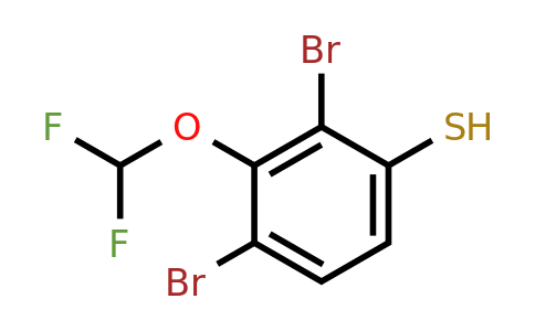 1806293-90-2 | 2,4-Dibromo-3-(difluoromethoxy)thiophenol