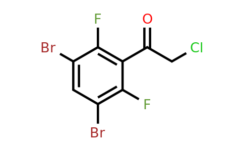 1806294-07-4 | 3',5'-Dibromo-2',6'-difluorophenacyl chloride