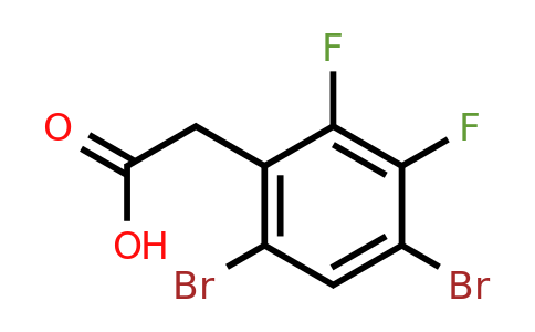 1806294-17-6 | 4,6-Dibromo-2,3-difluorophenylacetic acid