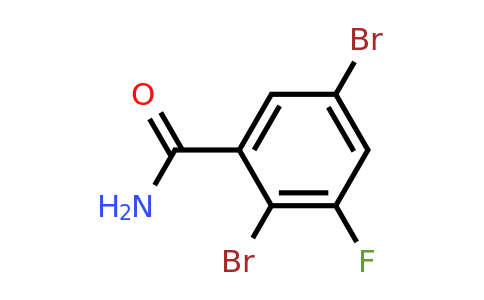 1806294-65-4 | 2,5-Dibromo-3-fluorobenzamide