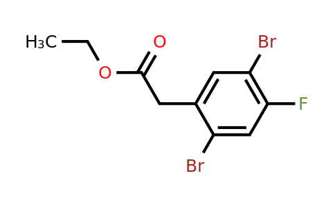 1806295-32-8 | Ethyl 2,5-dibromo-4-fluorophenylacetate