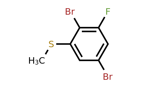 1806295-47-5 | 2,5-Dibromo-3-fluorothioanisole