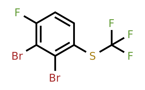 1806295-75-9 | 1,2-Dibromo-3-fluoro-6-(trifluoromethylthio)benzene