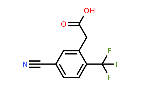 1806295-97-5 | 5-Cyano-2-(trifluoromethyl)phenylacetic acid