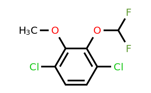 1806296-34-3 | 3,6-Dichloro-2-(difluoromethoxy)anisole