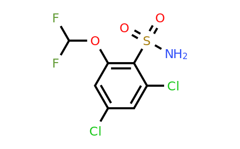 1806296-57-0 | 2,4-Dichloro-6-(difluoromethoxy)benzenesulfonamide