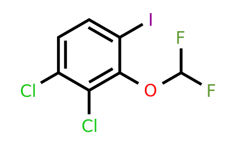 1806297-37-9 | 1,2-Dichloro-3-difluoromethoxy-4-iodobenzene