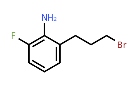 1806297-59-5 | 2-(3-Bromopropyl)-6-fluoroaniline