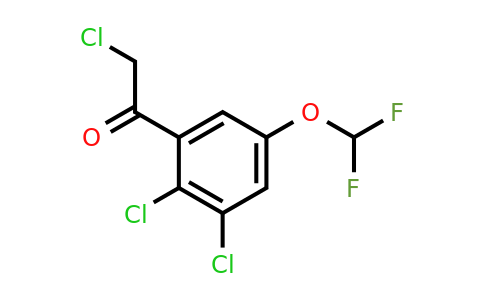 1806297-64-2 | 2',3'-Dichloro-5'-(difluoromethoxy)phenacyl chloride