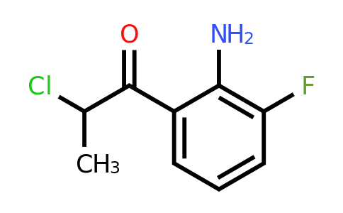 1806297-73-3 | 1-(2-Amino-3-fluorophenyl)-2-chloropropan-1-one