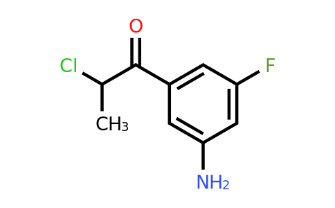 1806297-78-8 | 1-(3-Amino-5-fluorophenyl)-2-chloropropan-1-one