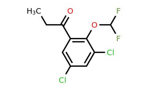 1806297-83-5 | 3',5'-Dichloro-2'-(difluoromethoxy)propiophenone