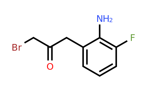 1806297-88-0 | 1-(2-Amino-3-fluorophenyl)-3-bromopropan-2-one