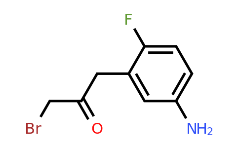 1806297-92-6 | 1-(5-Amino-2-fluorophenyl)-3-bromopropan-2-one