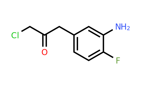 1806298-02-1 | 1-(3-Amino-4-fluorophenyl)-3-chloropropan-2-one