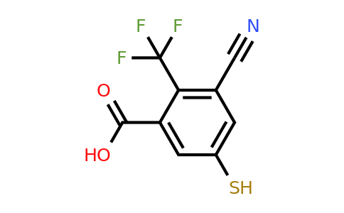 1806298-40-7 | 3-Cyano-5-mercapto-2-(trifluoromethyl)benzoic acid