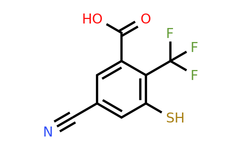 1806298-46-3 | 5-Cyano-3-mercapto-2-(trifluoromethyl)benzoic acid