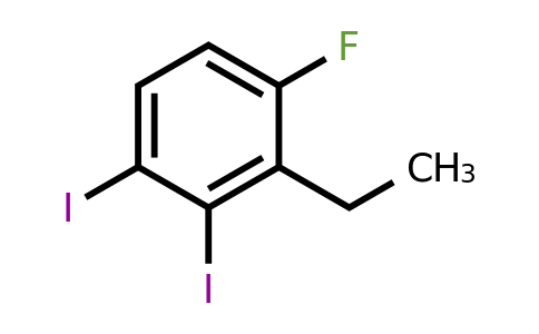 1806298-49-6 | 1,2-Diiodo-3-ethyl-4-fluorobenzene