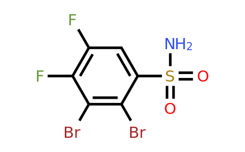 1806298-63-4 | 2,3-Dibromo-4,5-difluorobenzenesulfonamide