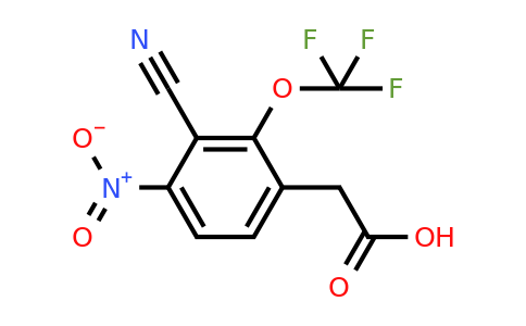 1806298-78-1 | 3-Cyano-4-nitro-2-(trifluoromethoxy)phenylacetic acid
