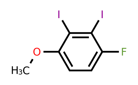 1806298-86-1 | 2,3-Diiodo-4-fluoroanisole