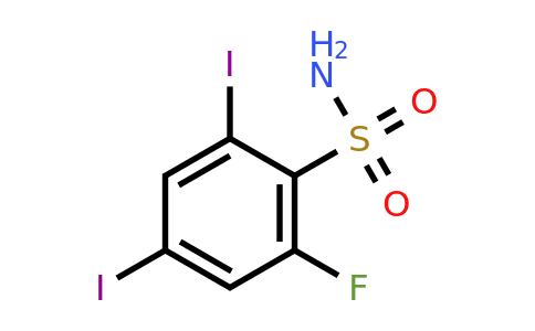 1806298-94-1 | 2,4-Diiodo-6-fluorobenzenesulfonamide