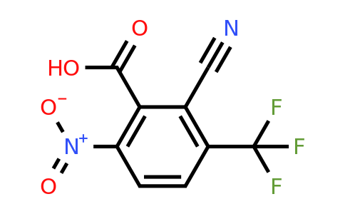 1806299-38-6 | 2-Cyano-6-nitro-3-(trifluoromethyl)benzoic acid