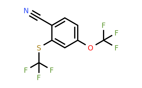 1806300-25-3 | 4-Trifluoromethoxy-2-(trifluoromethylthio)benzonitrile