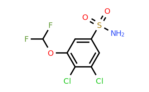 1806301-22-3 | 3,4-Dichloro-5-(difluoromethoxy)benzenesulfonamide