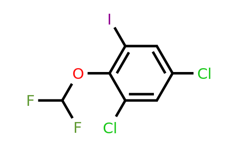 1806301-33-6 | 1,5-Dichloro-2-difluoromethoxy-3-iodobenzene