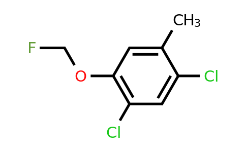 1806301-66-5 | 2,4-Dichloro-5-(fluoromethoxy)toluene