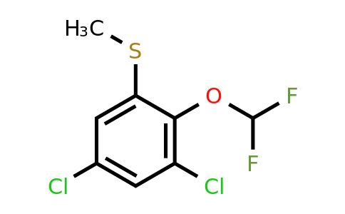 1806301-84-7 | 3,5-Dichloro-2-(difluoromethoxy)thioanisole