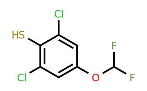 1806301-95-0 | 2,6-Dichloro-4-(difluoromethoxy)thiophenol