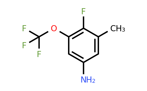 1806301-98-3 | 4-Fluoro-3-methyl-5-(trifluoromethoxy)aniline