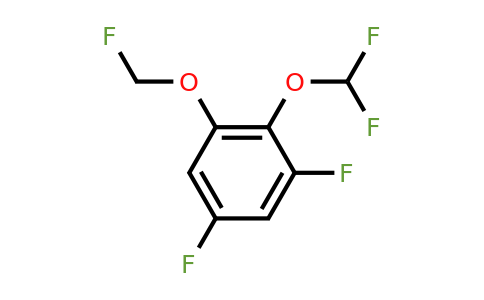 1806302-34-0 | 1,5-Difluoro-2-difluoromethoxy-3-(fluoromethoxy)benzene