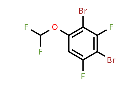 1806302-61-3 | 1,3-Dibromo-2,4-difluoro-6-(difluoromethoxy)benzene