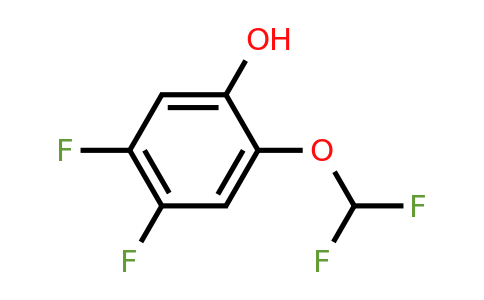 1806302-72-6 | 4,5-Difluoro-2-(difluoromethoxy)phenol
