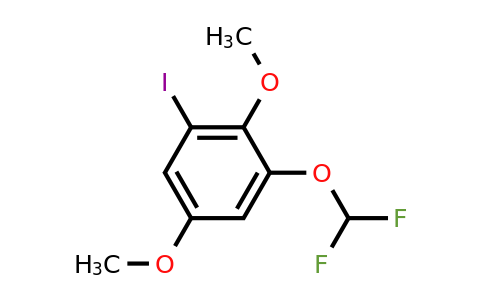 1806303-05-8 | 1-Difluoromethoxy-2,5-dimethoxy-3-iodobenzene