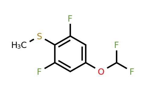 1806303-10-5 | 2,6-Difluoro-4-(difluoromethoxy)thioanisole