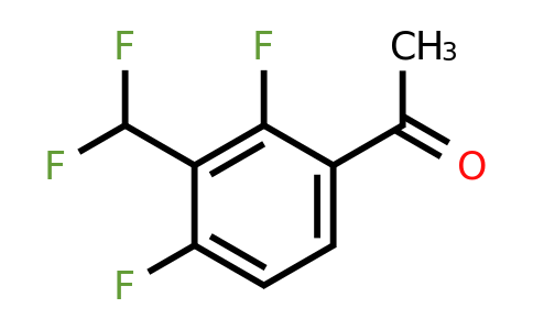 1806303-49-0 | 2',4'-Difluoro-3'-(difluoromethyl)acetophenone