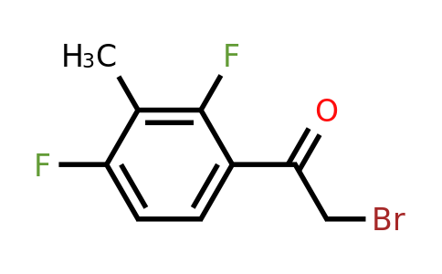 1806303-72-9 | 2',4'-Difluoro-3'-methylphenacyl bromide