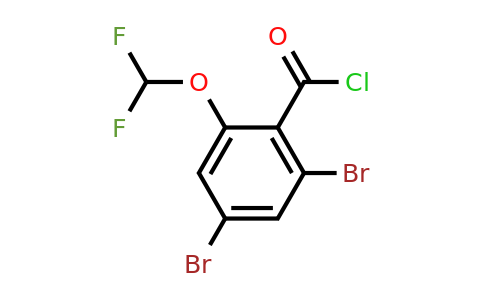 1806303-74-1 | 2,4-Dibromo-6-(difluoromethoxy)benzoyl chloride