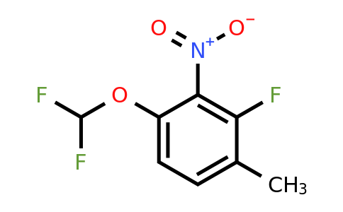 1806303-97-8 | 4-Difluoromethoxy-2-fluoro-3-nitrotoluene