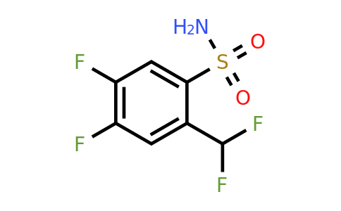1806304-01-7 | 4,5-Difluoro-2-(difluoromethyl)benzenesulfonamide