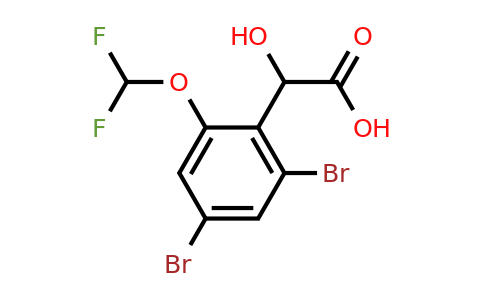 1806304-67-5 | 2,4-Dibromo-6-(difluoromethoxy)mandelic acid