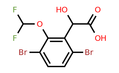 1806304-73-3 | 3,6-Dibromo-2-(difluoromethoxy)mandelic acid