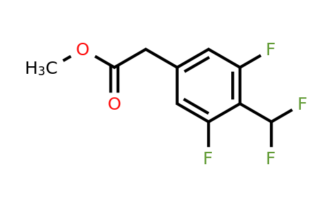 1806305-10-1 | Methyl 3,5-difluoro-4-(difluoromethyl)phenylacetate