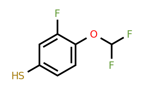 1806305-26-9 | 4-Difluoromethoxy-3-fluorothiophenol